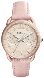 Fossil Tailor Różowy/Skóra Ø34 mm ES4174