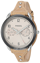 Fossil Tailor Beżowy/Skóra Ø35 mm ES4175