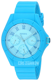 Fossil Niebieski/Guma Ø38 mm ES4189