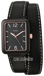 Fossil Czarny/Skóra ES4193