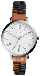 Fossil Jacqueline Biały/Skóra Ø36 mm ES4208