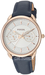 Fossil Tailor Srebrny/Skóra Ø35 mm ES4260