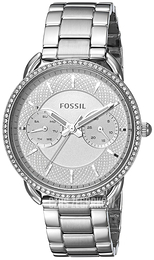 Fossil Tailor Srebrny/Stal Ø35 mm ES4262