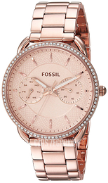 Fossil Tailor Różowe złoto/Stal w kolorze różowego złota Ø35 mm ES4264