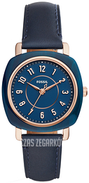 Fossil Idealist Niebieski/Skóra ES4280