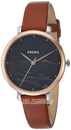 Fossil Jacqueline Czarny/Skóra Ø36 mm ES4378