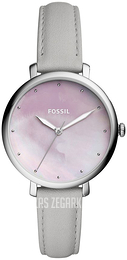 Fossil Purpurowy/Skóra Ø36 mm ES4386