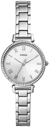 Fossil Kinsey Srebrny/Stal Ø28.5 mm ES4448