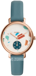 Fossil Jacqueline Wielokolorowy/Skóra Ø36 mm ES4524