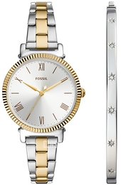 Fossil Daisy Srebrny/Stal Ø34 mm ES5249SET