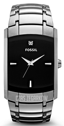Fossil Dress Czarny/Stal FS4156