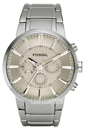 Fossil Dress Beżowy/Stal Ø47 mm FS4359
