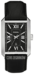 Fossil Franklin Czarny/Skóra FS4576