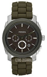 Fossil Czarny/Guma Ø45 mm FS4597