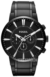 Fossil Chronograph Czarny/Stal Ø48 mm FS4778