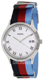 Fossil Ansel Biały/Tkanina Ø42 mm FS4799