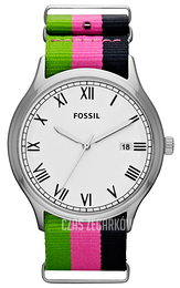 Fossil Ansel Biały/Tkanina Ø42 mm FS4800