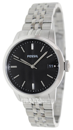 Fossil Townsman Czarny/Stal Ø36 mm FS4818