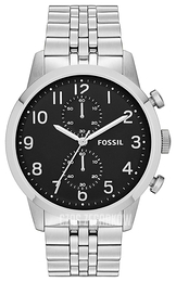 Fossil Czarny/Stal Ø44 mm FS4875