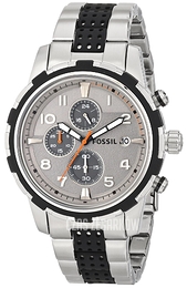 Fossil Szary/Stal Ø43 mm FS4888