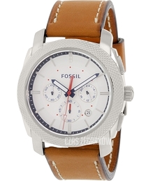 Fossil Biały/Skóra Ø45 mm FS5063