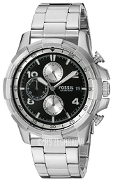 Fossil Czarny/Stal Ø45 mm FS5112