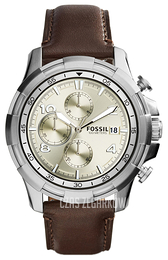 Fossil Beżowy/Skóra Ø45 mm FS5114