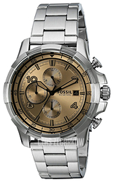 Fossil Żółte złoto/Stal Ø45 mm FS5163