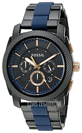 Fossil Casual Czarny/Stal Ø45 mm FS5164