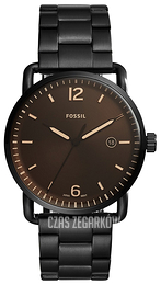 Fossil Brązowy/Stal Ø42 mm FS5277