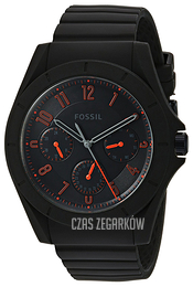 Fossil Czarny/Guma Ø44 mm FS5288