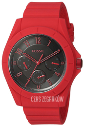 Fossil Czarny/Guma Ø44 mm FS5289