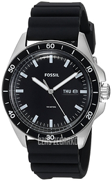 Fossil Dress Czarny/Guma Ø42 mm FS5290