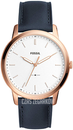 Fossil Biały/Skóra Ø44 mm FS5371