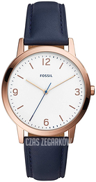 Fossil Blake Biały/Skóra Ø40 mm FS5429