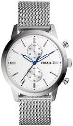 Fossil Townsman Srebrny/Stal Ø44 mm FS5435