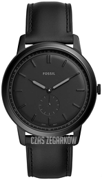 Fossil The Minimalist Czarny/Skóra Ø44 mm FS5500SET
