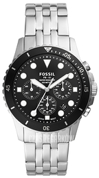 Fossil Fb-01 Chrono Czarny/Stal Ø42 mm FS5837
