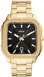 Fossil Inscription Czarny/Pozlacana Ø42 mm FS5932