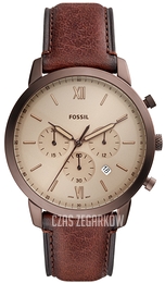 Fossil Neutra Brązowy/Skóra Ø44 mm FS5941