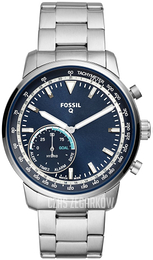 Fossil Niebieski/Stal Ø44 mm FTW1173