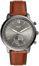 Fossil Szary/Skóra Ø45 mm FTW1194