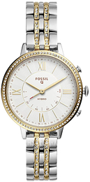 Fossil Srebrny/Stal w odcieniu złota Ø36 mm FTW5035