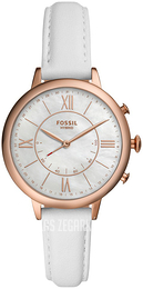 Fossil Biały/Skóra Ø36 mm FTW5046
