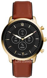 Fossil Neutra Ekran LCD/Skóra Ø45 mm FTW7025