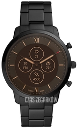 Fossil Neutra Czarny/Stal Ø45 mm FTW7027