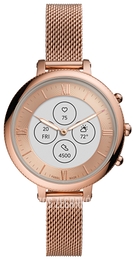 Fossil Monroe Różowe złoto/Stal w kolorze różowego złota Ø38 mm FTW7039