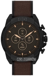 Fossil Bronson VALUE_INKNOWN Czarny/Skóra Ø44 mm FTW7057