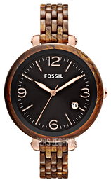 Fossil Heather Czarny/Plastik Ø42 mm JR1408