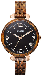 Fossil Heather Czarny/Żywica z tworzywa sztucznego Ø34 mm JR1410